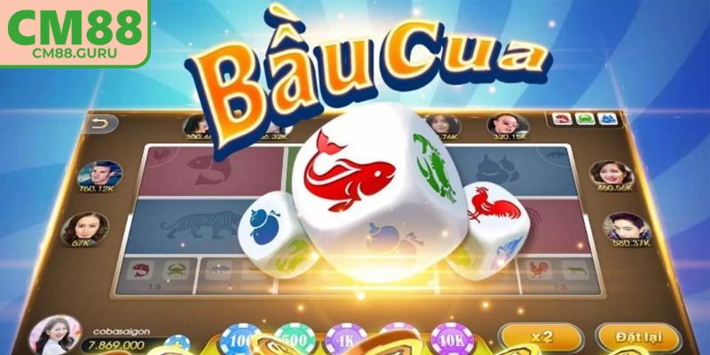 Bầu cua CM88 là phiên bản trực tuyến của trò bầu cua cá cọp truyền thống