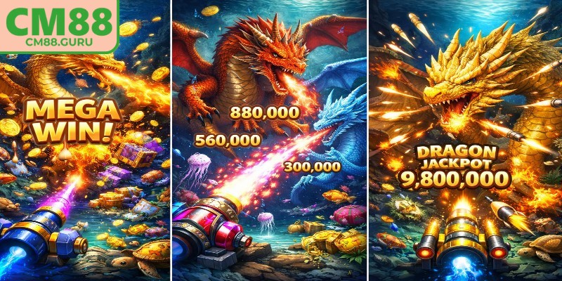 Chuyên Gia Săn Rồng CM88 có cơ chế bắn thông minh