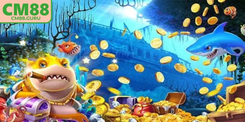 Jackpot Vua Đại Dương CM88 có hệ thống sinh vật đa dạng